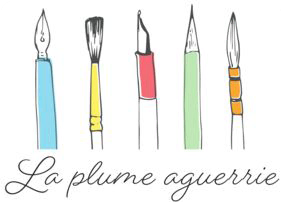logo la plume aguerrie coins arrondis 282x202